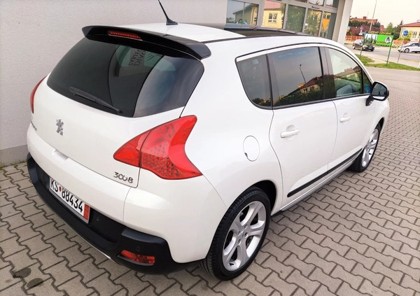 Peugeot 3008 cena 32000 przebieg: 230000, rok produkcji 2012 z Poznań małe 781